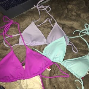 3 VS bikini tops